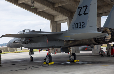 Kadena AFB F-15 Eagle Aircraft