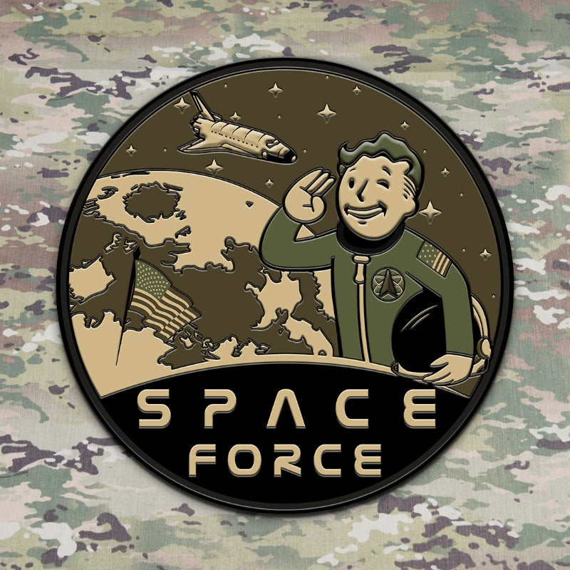 Space Force PVC Morale Patch (3D) – Challenge Coin Nation1088 x 1088