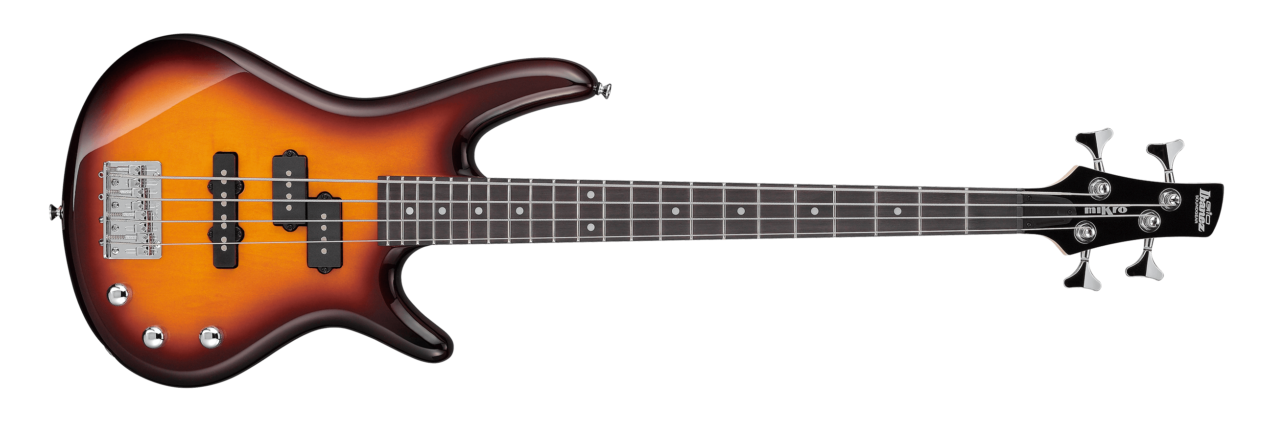 Ibanez miKro GSRM20 Bass Guitar - Brown Sunburst