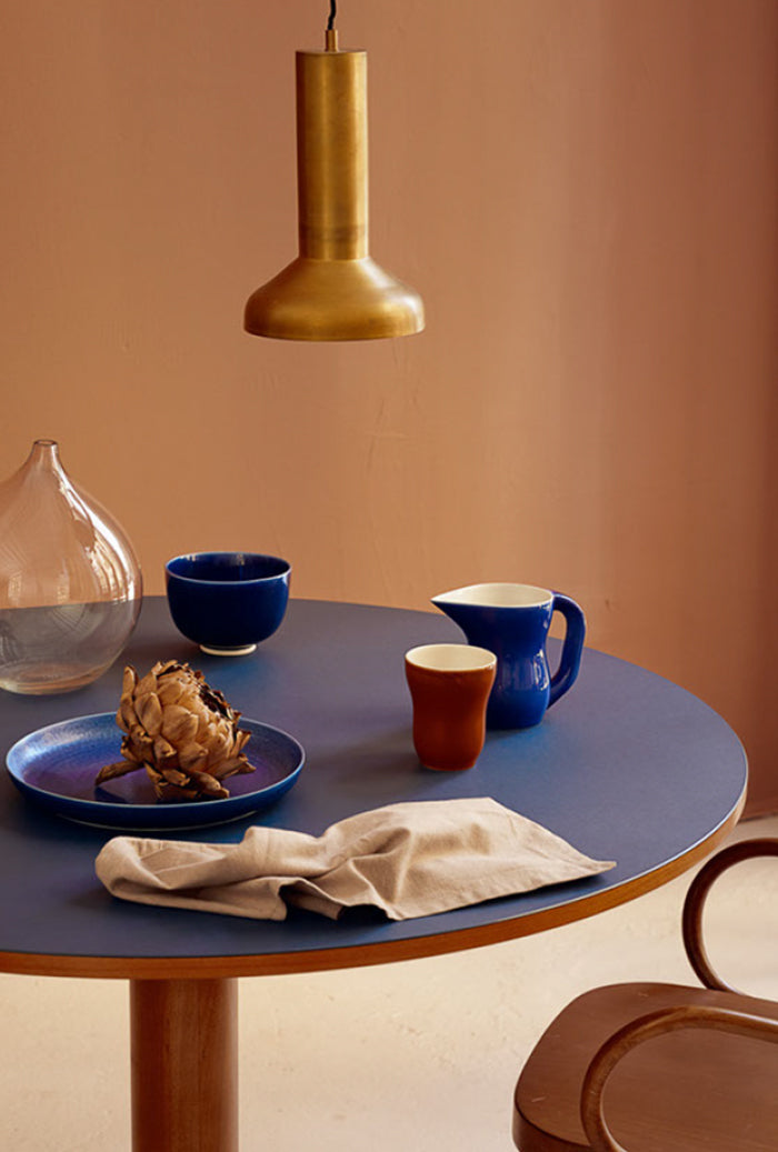 Modern table setting with ceramics from JAHOKO