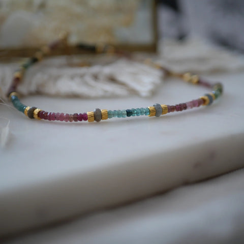 collier en tourmaline