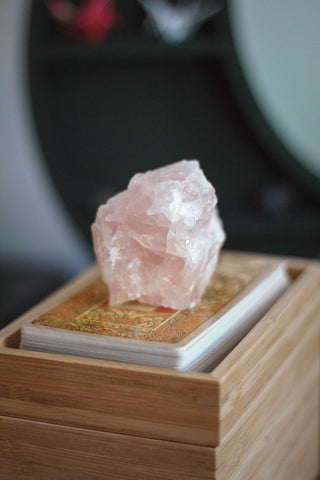 pierre quartz rose vertus