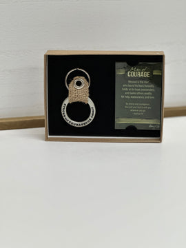 Man of Courage Key Chain