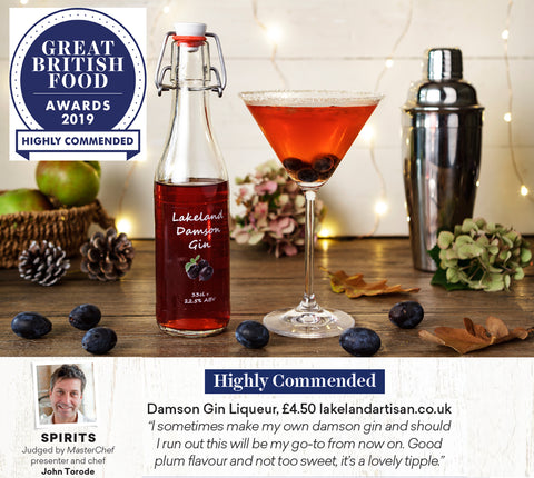 Lakeland Artisan  - Lakeland Liqueurs - Award Winning Damson Liqueur