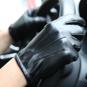 formal leather gloves