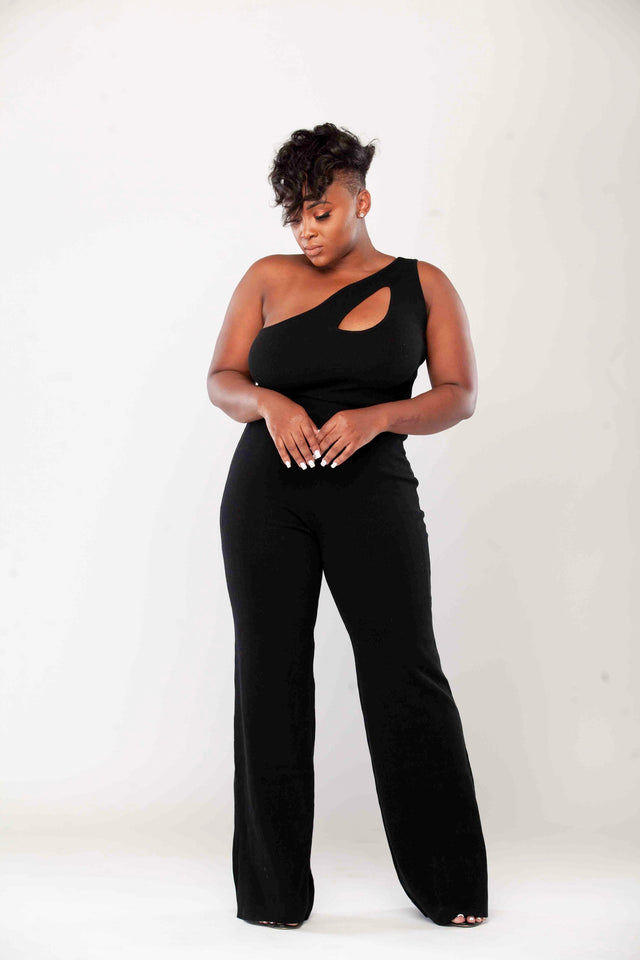 jigsaw black jumpsuit