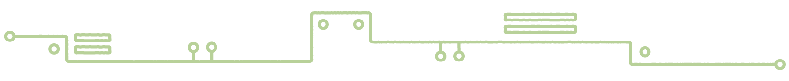 Green circuit illustration used as a page divider