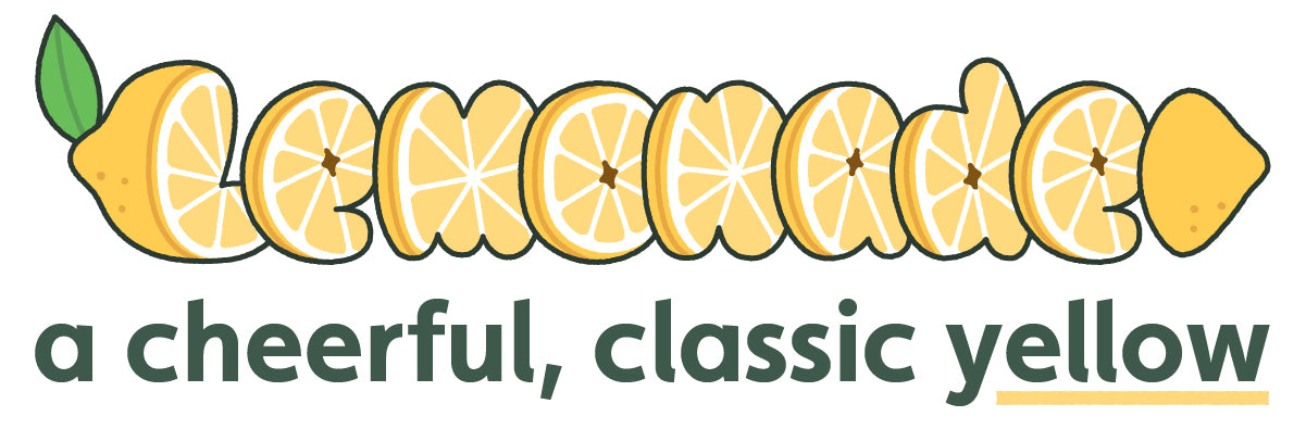 Lemonade a cheerful, classic yellow
