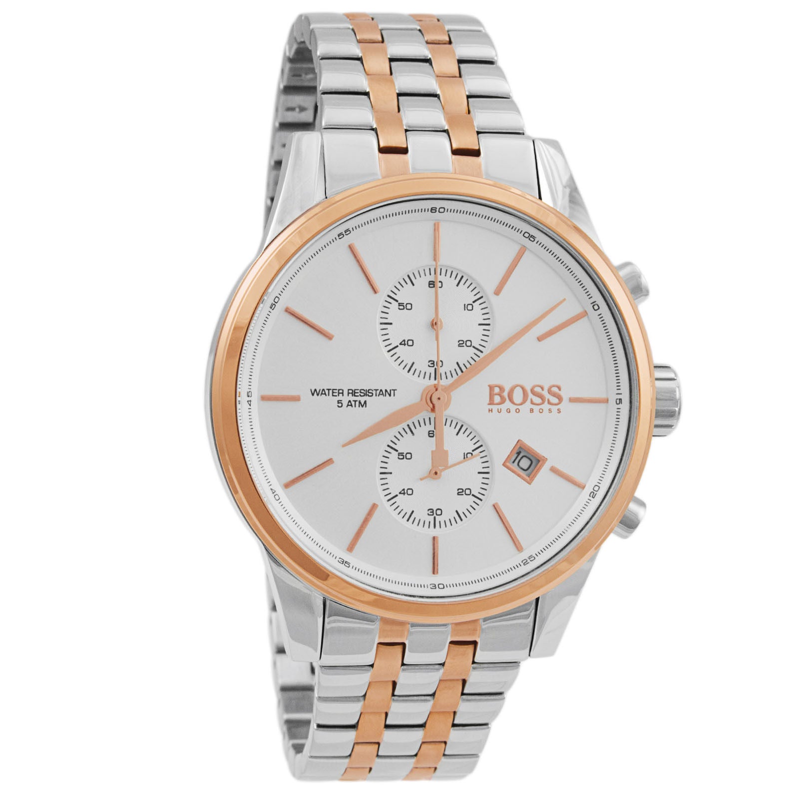 rose gold hugo boss mens watch