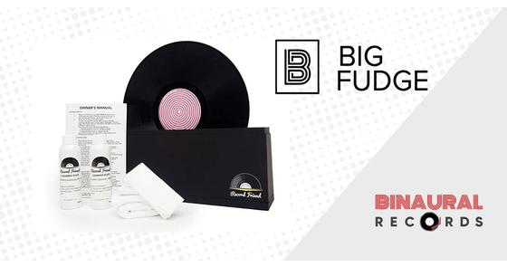 Big Fudge Record Friend Vinyl Record Cleaning Machine