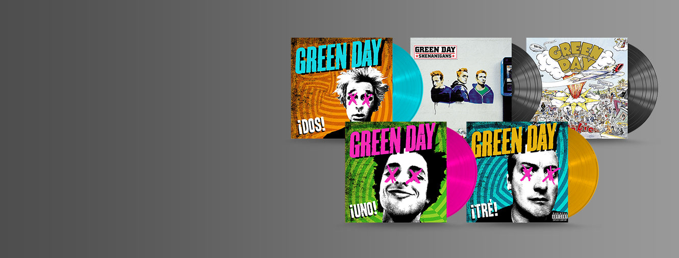 Green Day - Tre Vinyl - Limited Yellow LP — SoldOutVinyl