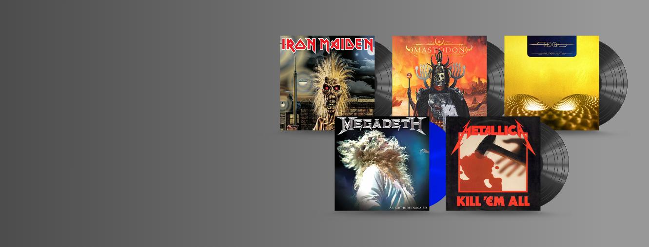  Metal Rush: CDs y Vinilo