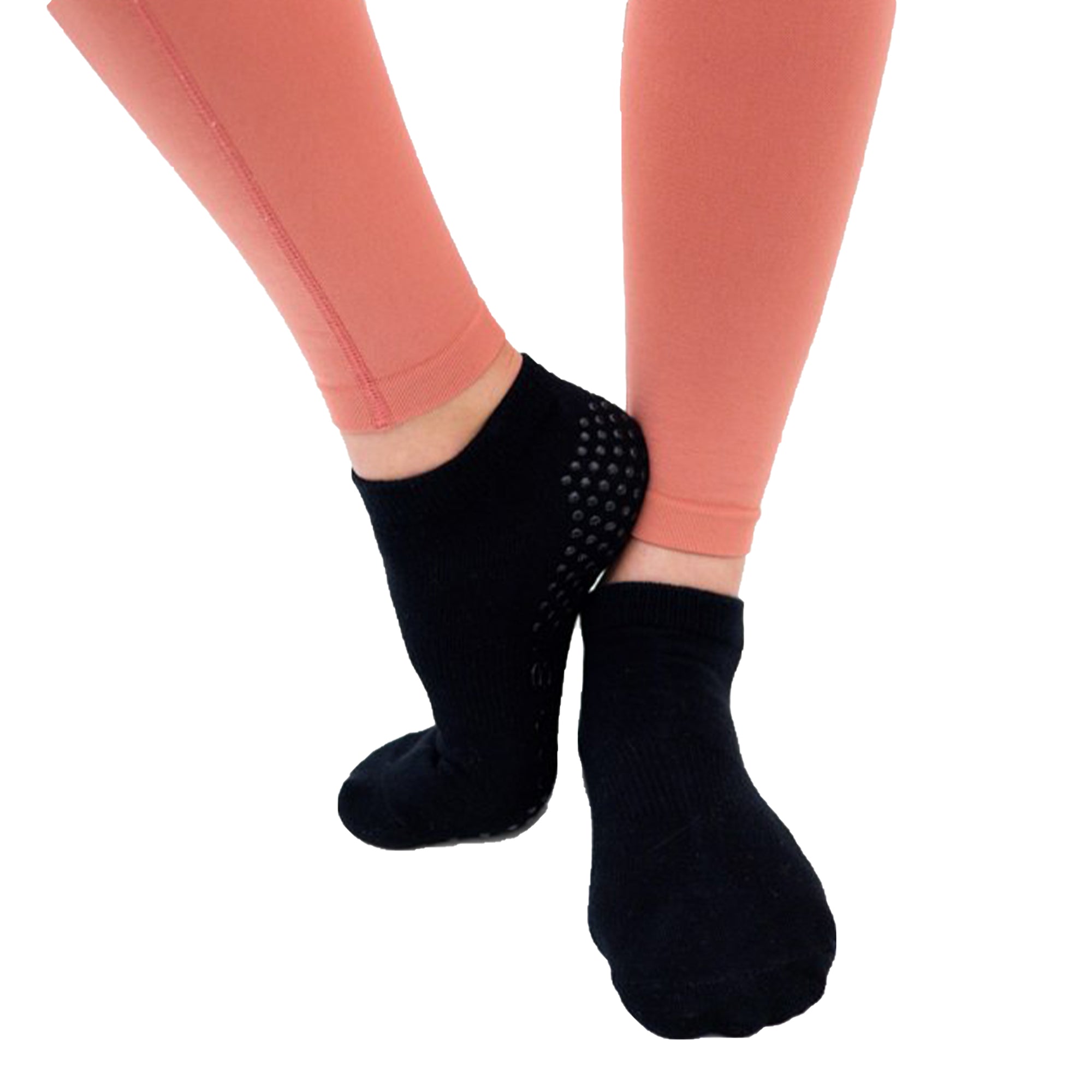 LA Active Grip Socks - 1 Pair - Yoga Pilates Barre Ballet Non Slip Covered  (Stellar Black, Small) : : Clothing, Shoes & Accessories