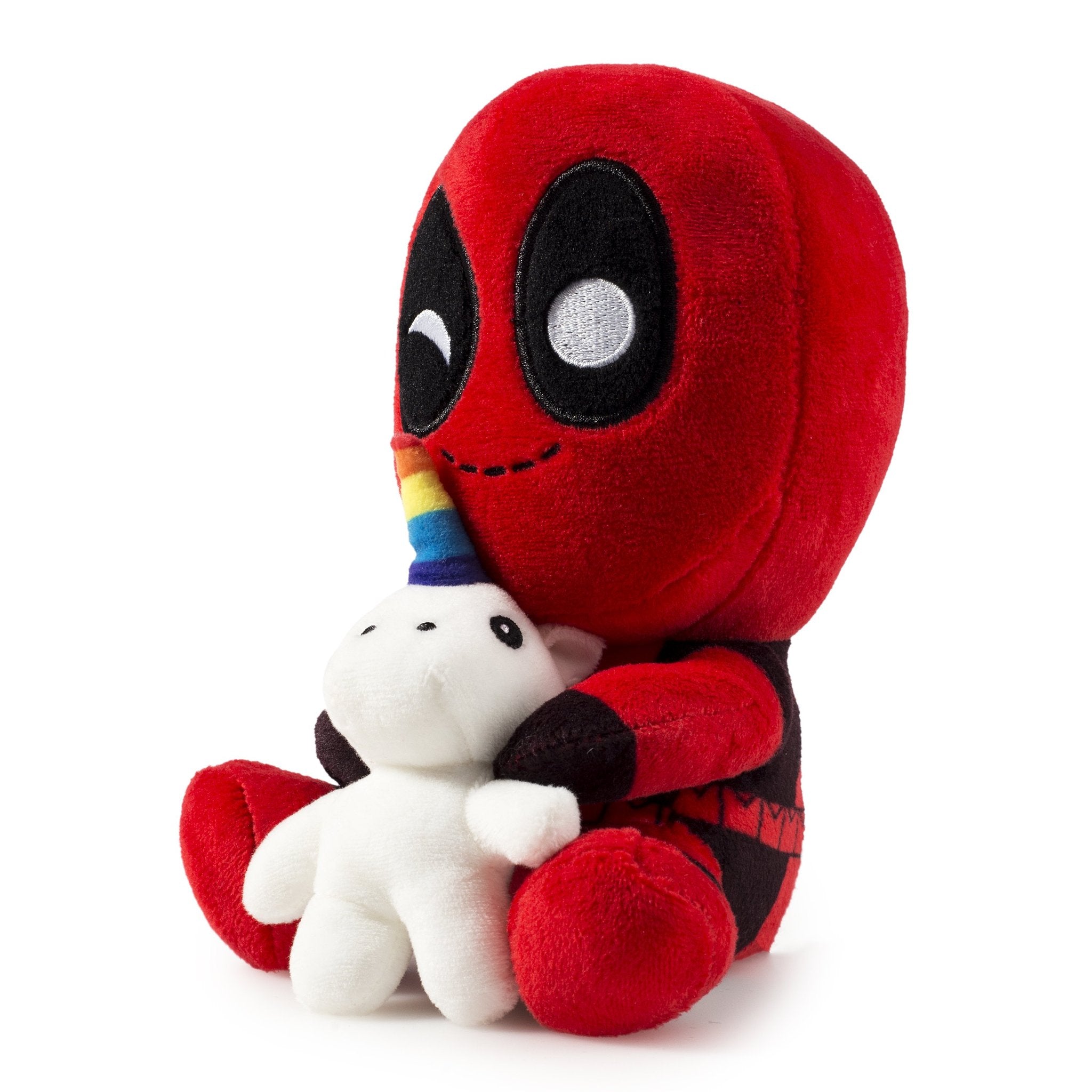 deadpool plush with unicorn