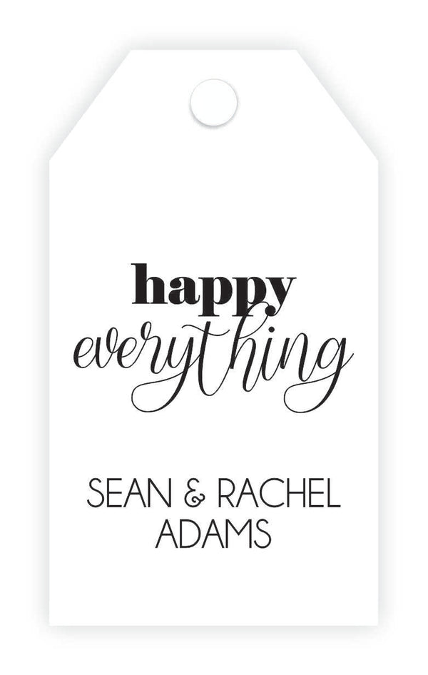 Cheers! Acrylic Gift Tags - Set of 10 – Etch Effect