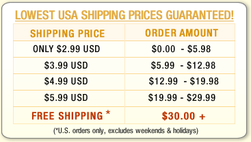 Lowest Shipping Prices Guaranteed!
