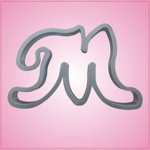 cursive letter m