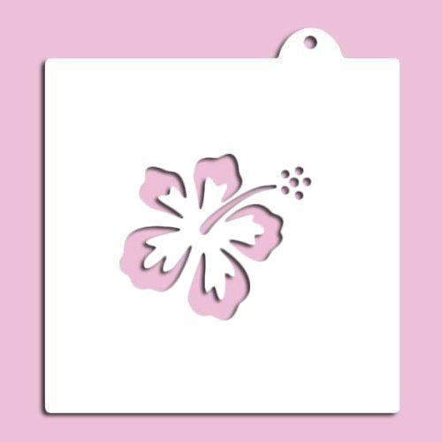 Hibiscus Stencil - Cheap Cookie Cutters