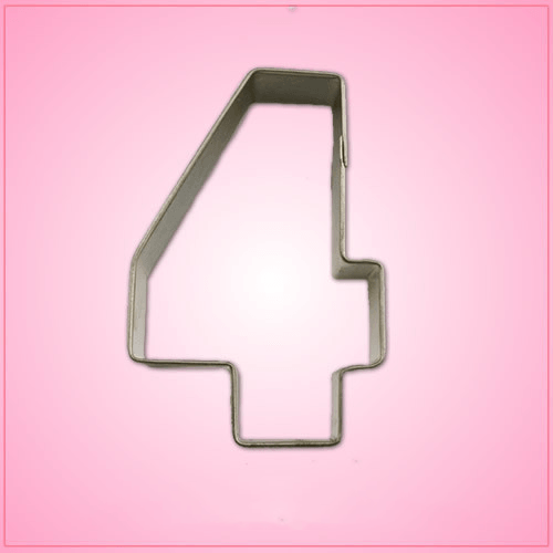 Number 4 Cookie Cutter - Cheap Cookie 