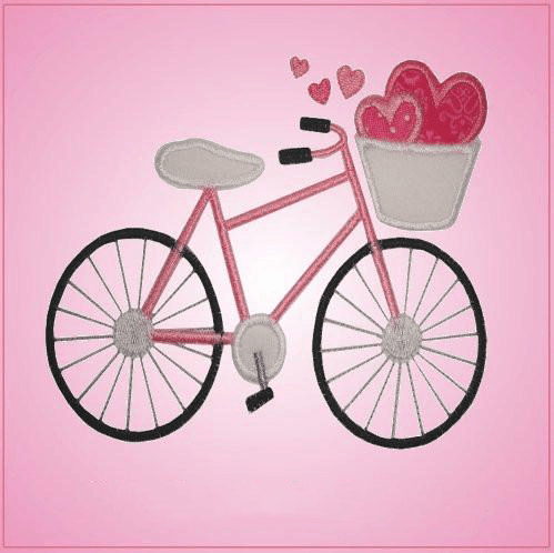 pink bicycle basket