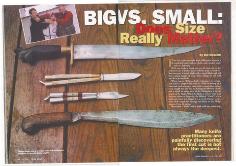 Giant knife picture tweeted by officer