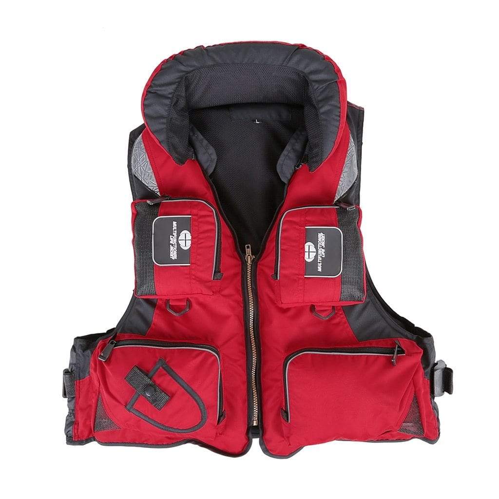 BushLine marine Life Jacket Survival Vest Swimming Boating Marine