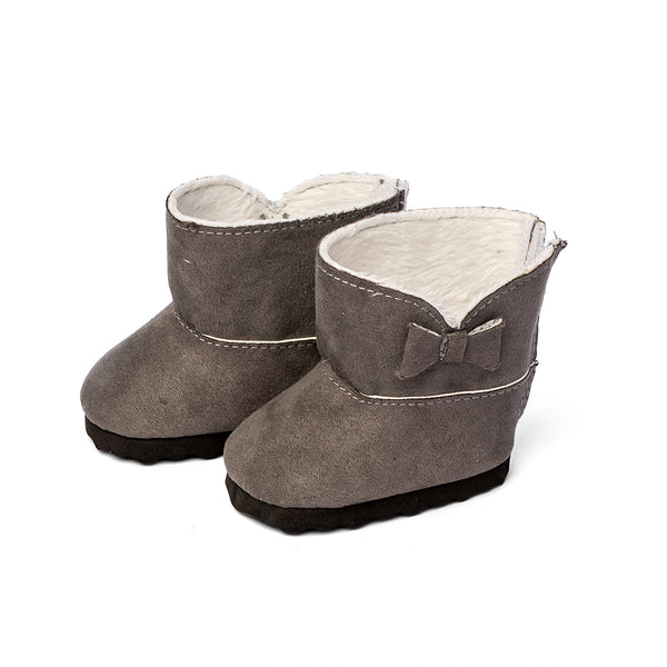 Doll Gray Winter Boots