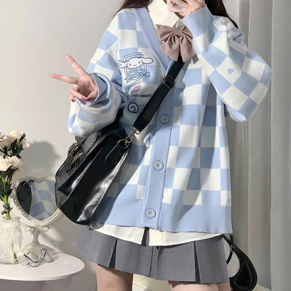 Melody Kuromi Cinnamoroll Cardigan – YihFoo