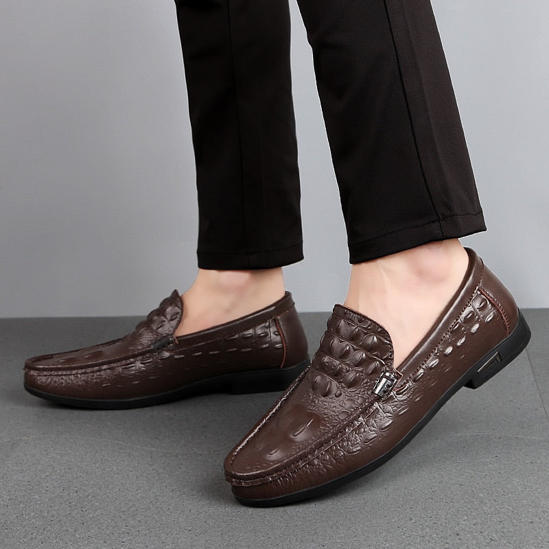 men's crocodile dress shoes