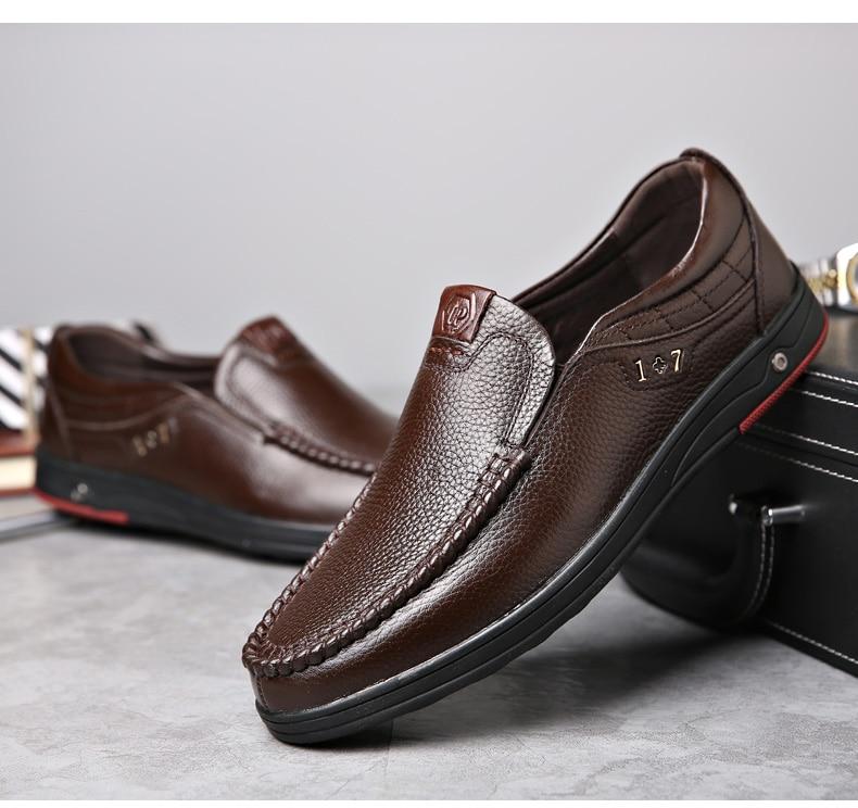 Men Casual Leather Shoes – SpringLime