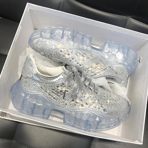 sparkly designer sneakers