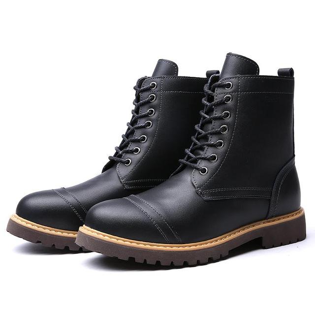 Men Casual Leather Boots – SpringLime