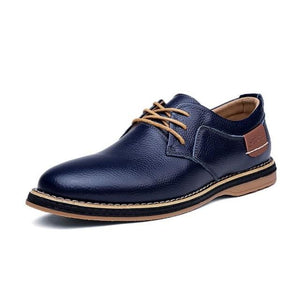 genuine leather dress shoes