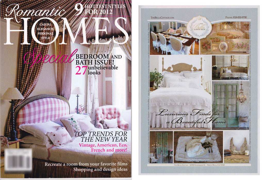 Romantic Homes, January 2012 Issue!