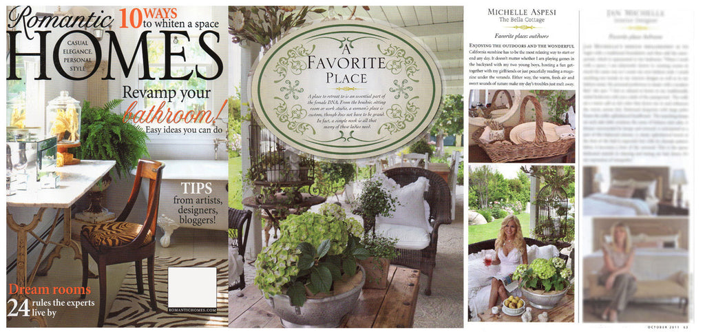 Romantic Homes, October 2011 Issue