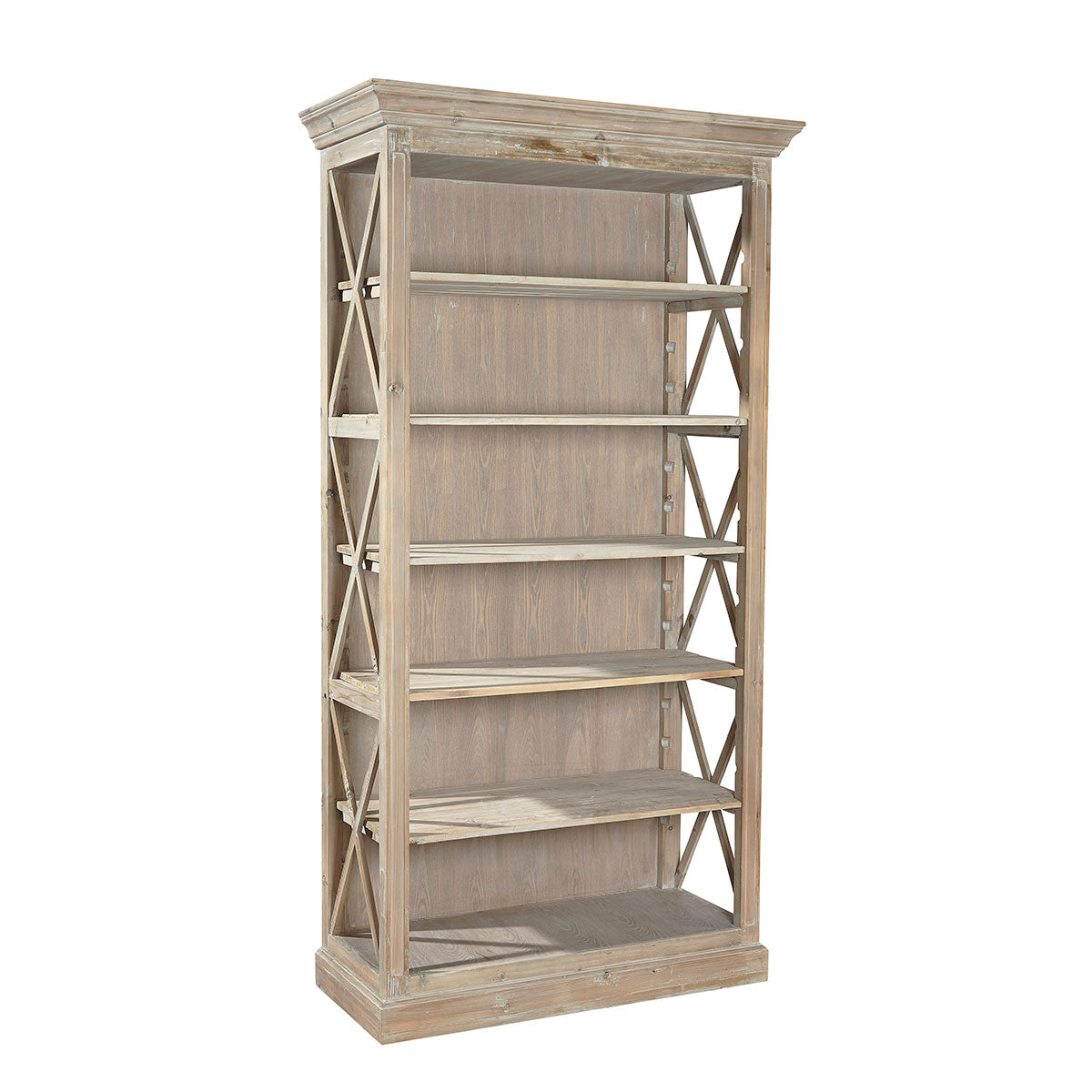 Campos Rustic Bookcase - The Bella Cottage product image