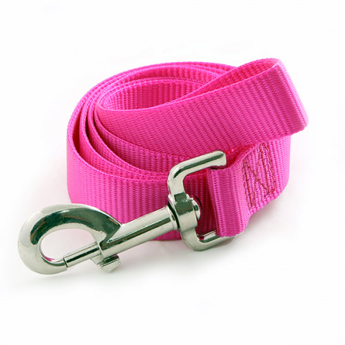 hot pink dog leash