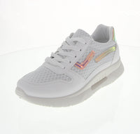 WOMAN'S SHOES CHAMP/WHT TENNIS SNEAKERS 