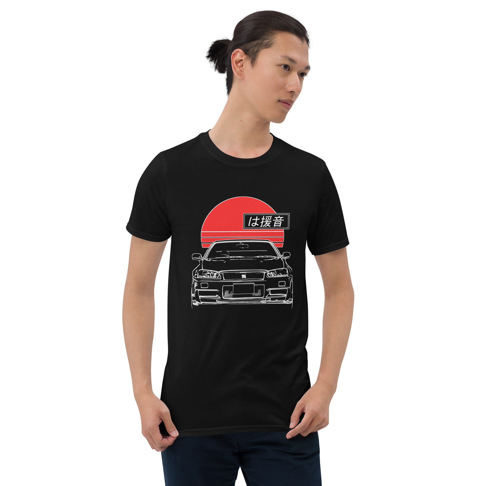 GT-R R34 JDM Tuner Japan Red Sun Drift Street Racing GTR T-Shirt ...