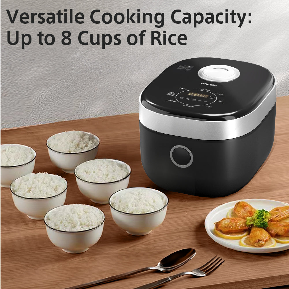 Digital Rice & Grain Multicooker - 8-Cup