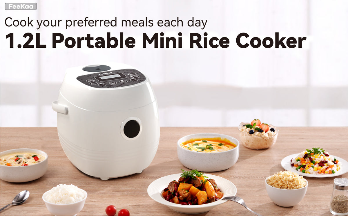 Small Rice Cooker 1-2 Person With Steaming Basket 1.2l Mini Electric Rice  Cooker 220v Small Multicooker Kitchen Appliances