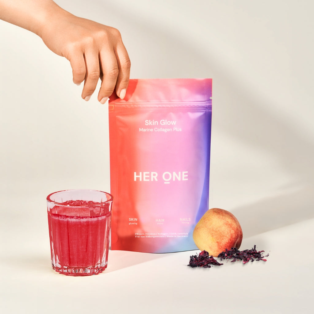 HER ONE Produktbild: Skin Glow Kollagen Drink