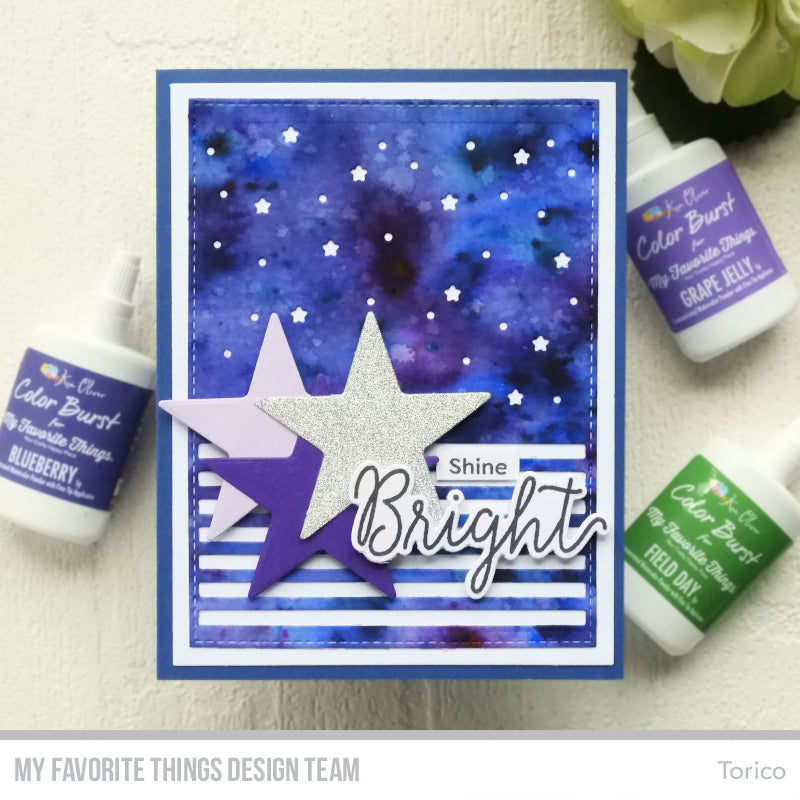 Handmade card from Torico featuring products from My Favorite Things #mftstamps