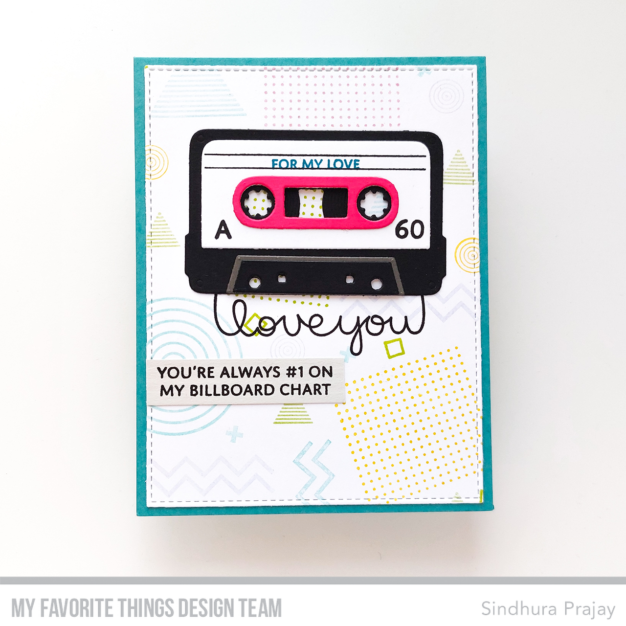 Handmade card from Sindhura Prajay featuring products from My Favorite Things #mftstamps