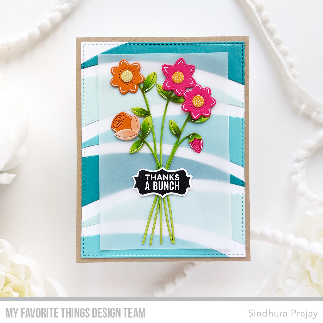 Handmade card from Sindhura Prajay featuring products from My Favorite Things #mftstamps