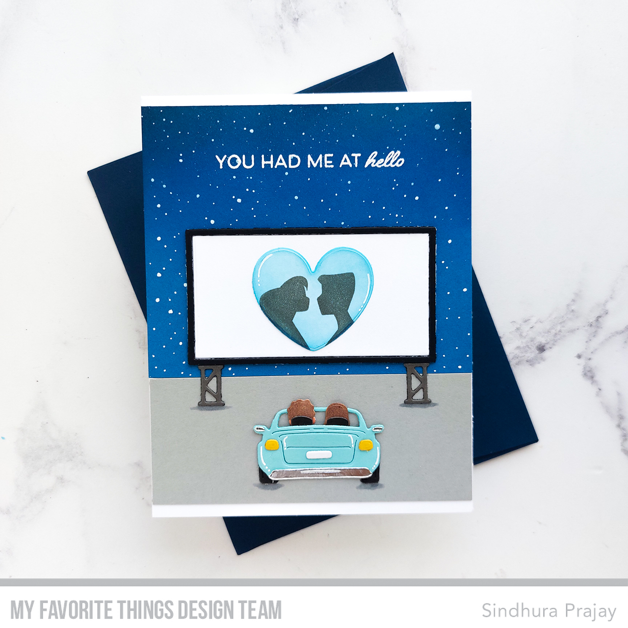 Handmade card from Sindhura Prajay featuring products from My Favorite Things #mftstamps