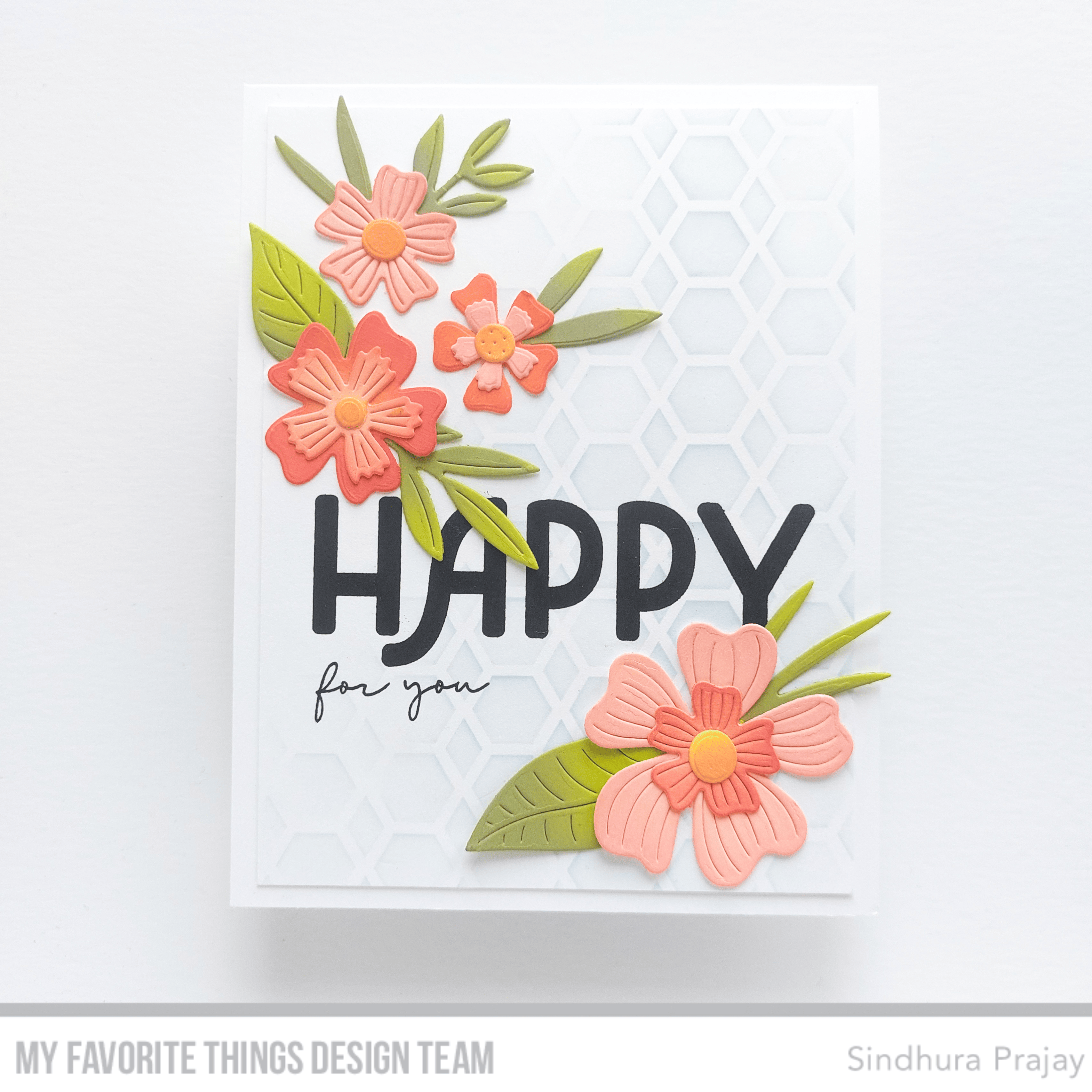 Handmade card from Sindhura Prajay featuring products from My Favorite Things #mftstamps