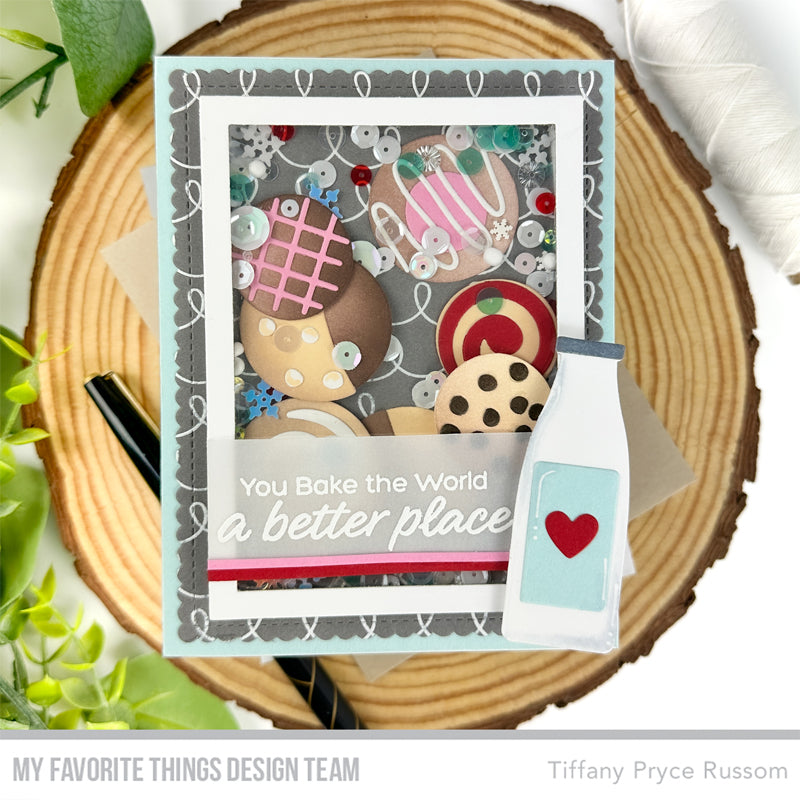 Handmade card from Tiffany Pryce Russom featuring products from My Favorite Things #mftstamps