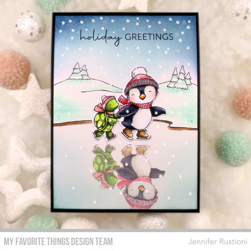 Handmade card from Jennifer Rustioni featuring products from My Favorite Things #mftstamps