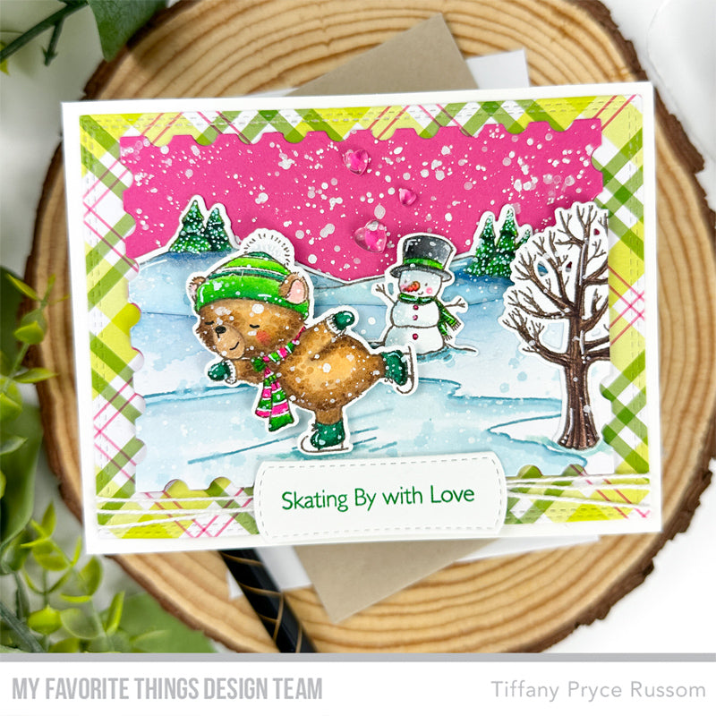 Handmade card from Tiffany Pryce Russom featuring products from My Favorite Things #mftstamps